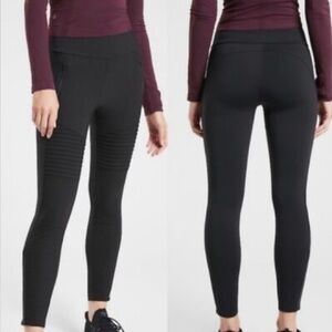 ✨Athleta Headlands Hybrid Moto Leggings Size 6